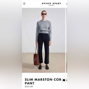Slim Marston Corduroy Pant